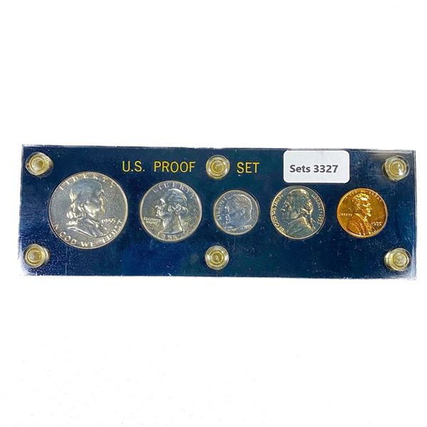 1955 US Proof Coin Set (5 Coins)