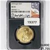 Image 1 : 2018 $25 1/2 oz A.G.E. Iskowitz Signature NGC MS70