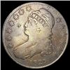 Image 1 : 1829 Capped Bust Half Dollar NICELY CIRCULATED