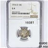 Image 1 : 1916-D Mercury Silver Dime NGC G4
