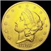 Image 1 : 1876 $20 Gold Double Eagle ABOUT UNCIRCULATED
