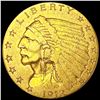 Image 1 : 1912 $2.50 Gold Quarter Eagle LIGHTLY CIRCULATED