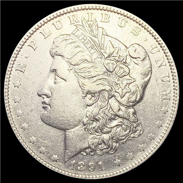 1891-O Morgan Silver Dollar CLOSELY UNCIRCULATED