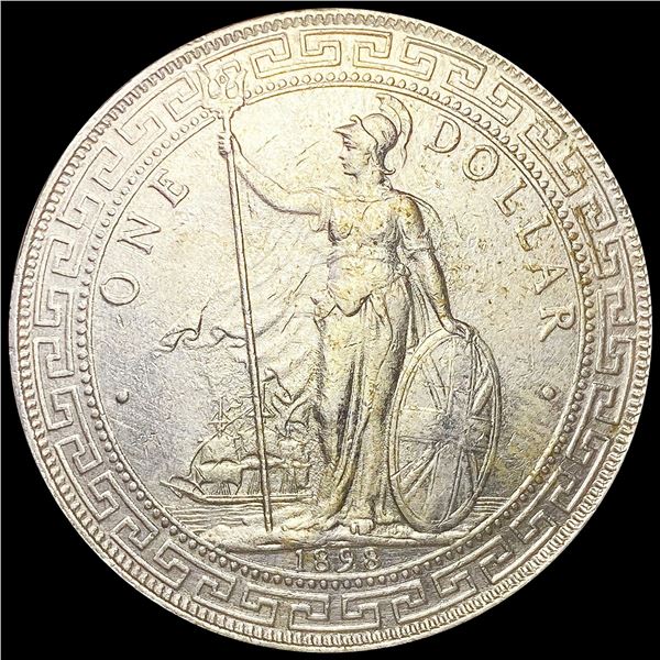 1898 G.B. Silver Trade Dollar UNCIRCULATED