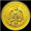 Image 2 : 1945 Mexico .0603oz Gold 2 1/2 Pesos CHOICE BU