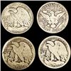 Image 2 : (4) Misc Half Dollars (1904-S, (2) 1916-D, 1936-D