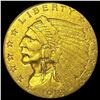 Image 1 : 1913 $2.50 Gold Quarter Eagle CLOSELY UNCIRCULATED