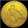 Image 2 : 1913 $2.50 Gold Quarter Eagle CLOSELY UNCIRCULATED