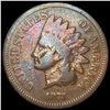 Image 1 : 1873 Clsd 3 Indian Head Cent NICELY CIRCULATED