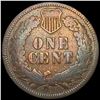 Image 2 : 1873 Clsd 3 Indian Head Cent NICELY CIRCULATED
