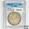 Image 1 : 1878 7TF Rev 78 Morgan Silver Dollar ICG MS63