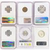 Image 2 : 1910-1964 Set (6) Misc Graded Coins MS