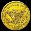 Image 2 : 1843 $2.50 Gold Quarter Eagle UNCIRCULATED