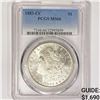 Image 1 : 1883-CC Morgan Silver Dollar PCGS MS66