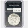 Image 1 : 1926 Silver Peace Dollar PCS UNC
