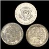 Image 2 : (3) Misc Half Dollars ((2) 1946, 1969-S) UNCIRCUL