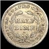 Image 2 : 1838 Sm Stars Seated Liberty Half Dime UNCIRCULATE