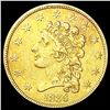Image 1 : 1836 $2.50 Gold Quarter Eagle CLOSELY UNCIRCULATED