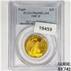 Image 1 : 1987-P $25 1/2oz American Gold Eagle PCGS PR69 DCA