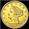 Image 1 : 1907 $2.50 Gold Quarter Eagle UNCIRCULATED