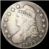 Image 1 : 1822 0-108 Cap Bust Half Dollar R3 NICELY CIRCULAT