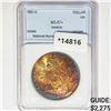 Image 1 : 1881-S Morgan Silver Dollar NNC MS67+ Rainbow