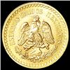 Image 2 : 1945 Mexico .0603oz Gold 2 1/2 Pesos CHOICE BU