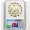 Image 2 : 1921 Silver Peace Dollar PGA MS64 High Relief