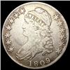 Image 1 : 1809 0-115A Cap Bust Half Dollar R2 LIGHTLY CIRCUL