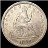Image 1 : 1858 Seated Liberty Quarter ABOUT UNCIRCULATED
