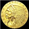 Image 1 : 1910 $2.50 Gold Quarter Eagle UNCIRCULATED