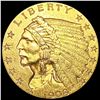 Image 1 : 1908 $2.50 Gold Quarter Eagle HIGH GRADE