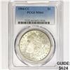 Image 1 : 1884-CC Morgan Silver Dollar PCGS MS64