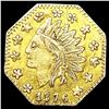 Image 1 : 1876 BG-935 Octagonal California Gold Half Dollar