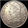 Image 1 : 1831 0-115 Cap Bust Half Dollar R1 LIGHTLY CIRCULA
