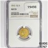 Image 1 : 1913 $2.50 Gold Quarter Eagle NGC AU55