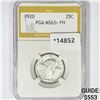 Image 1 : 1920 Standing Liberty Quarter PGA MS63+ FH