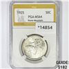 Image 1 : 1925 Stone Mountain Half Dollar PGA MS64