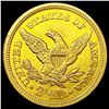 Image 2 : 1850 $2.50 Gold Quarter Eagle CLOSELY UNCIRCULATED
