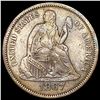 Image 1 : 1867-S Seated Liberty Dime LIGHTLY CIRCULATED