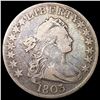 Image 1 : 1803 0-103 Drap Bust Half Dollar R3 NICELY CIRCULA