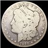 Image 1 : 1890-CC Morgan Silver Dollar NICELY CIRCULATED