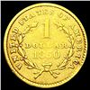 Image 2 : 1850 Rare Gold Dollar NICELY CIRCULATED