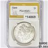 Image 1 : 1899 Morgan Silver Dollar PGA MS65+