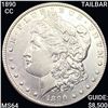 Image 1 : 1890-CC TAILBAR Morgan Silver Dollar CHOICE BU