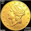 Image 1 : 1883-CC $20 Gold Double Eagle UNCIRCULATED