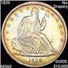 Image 1 : 1839 No Drapery Seated Liberty Half Dollar UNCIRCU