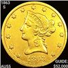 Image 1 : 1863-S $10 Gold Eagle HIGH GRADE