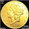 Image 1 : 1891-CC $20 Gold Double Eagle UNCIRCULATED +
