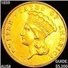 Image 1 : 1859 $3 Gold Piece CHOICE AU